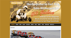 Desktop Screenshot of kartring-oberberg.de